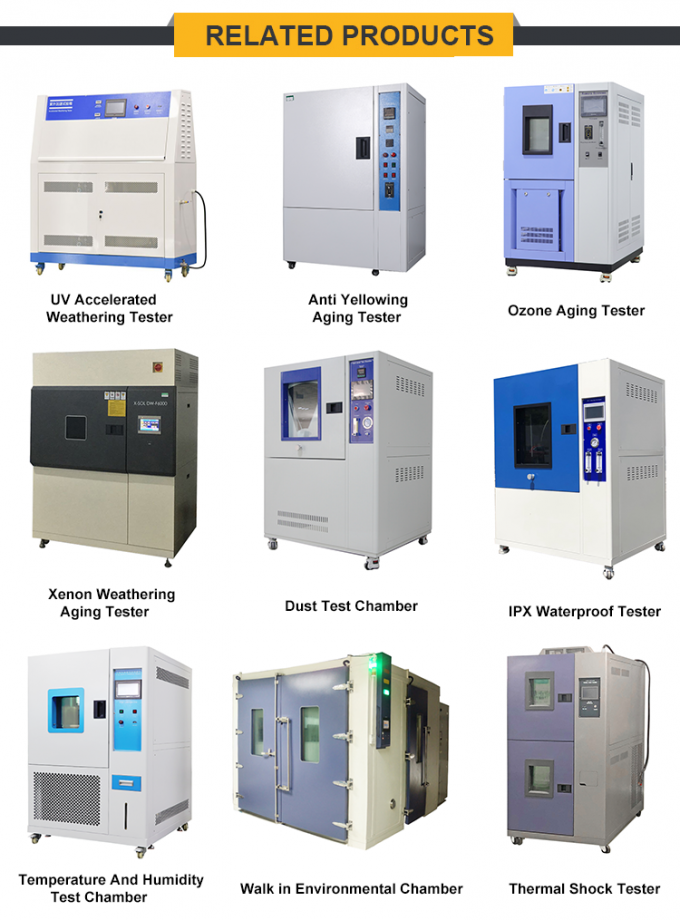 Plastic Weathering Fabric UV Aging Test Chamber Accelerated Cabinet 4