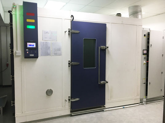 Touch Screen Walk In Climatic Chamber  Reliability Testing Controlled