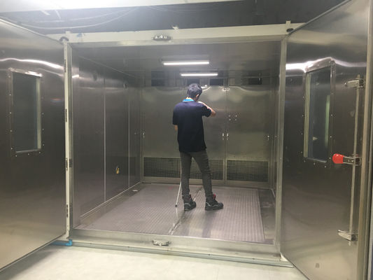 Touch Screen Walk In Climatic Chamber  Reliability Testing Controlled