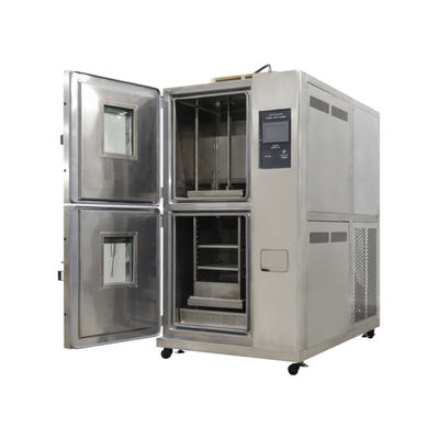 LIYI 2 Zone Type Thermal Shock Test Chamber High and Low Temperature Reservation Cabinet