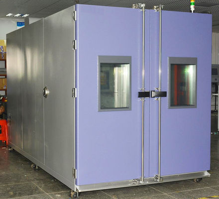Programmable Environmental Test Chamber 8m3 Double Door With Glass Window