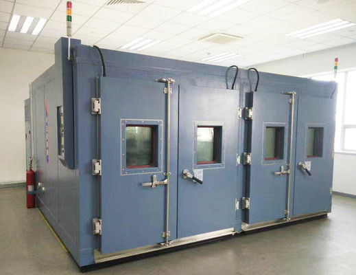 LIYI 2 Chambers Combined Walk In Humidity Chamber Low Temperature Chamber