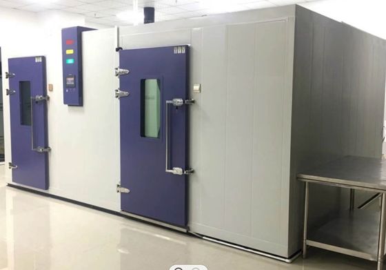 LIYI Walk In Climate Test Chamber R23 / R404A Refrigerant ODM